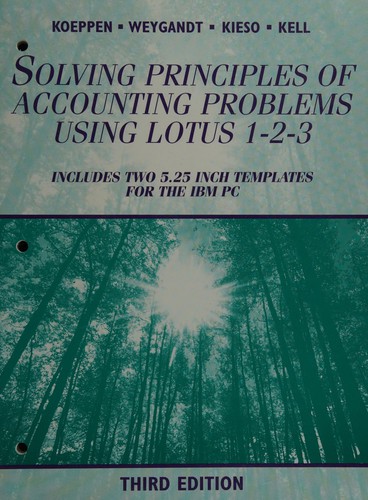 Solving principles of accounting problems