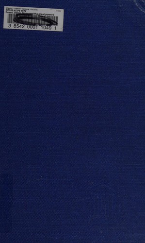 Spain and the great powers, 1936-1941