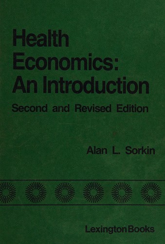 Health economics, an introduction