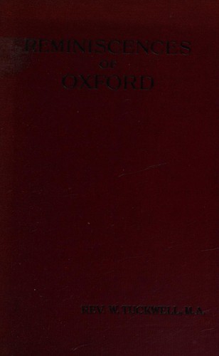 Reminiscences of Oxford