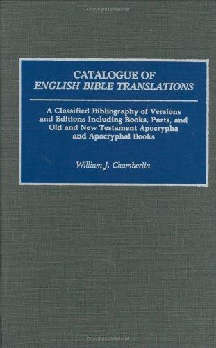 Catalogue of English Bible translations