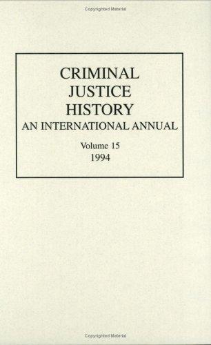 Criminal Justice History