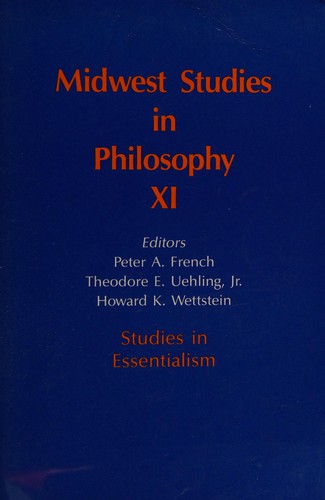 Studies in essentialism