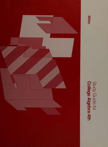 Study guide for College algebra, fourth edition