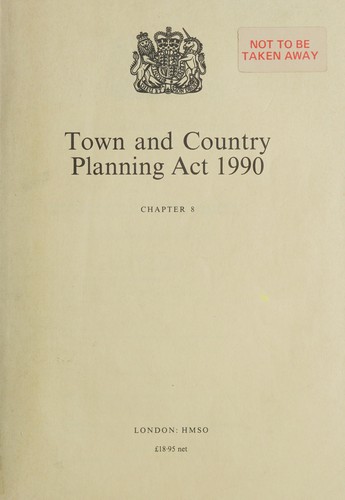 Town and Country Planning Act 1990