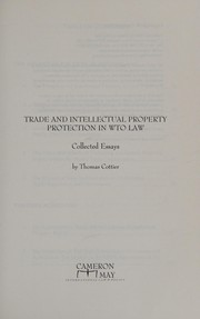Intellectual Property Protection in WTO Law