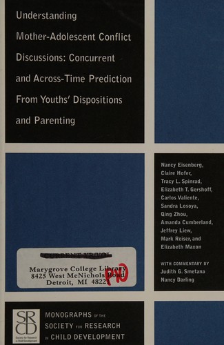 Understanding mother-adolescent conflict discussions