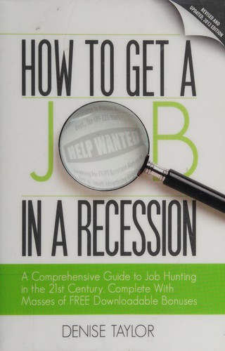 How to get a job in a recession