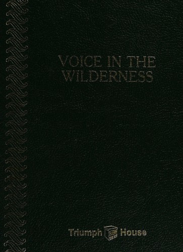 Voice in the wilderness