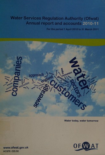 Water Services Regulation Authority (Ofwat) annual report 2010-11