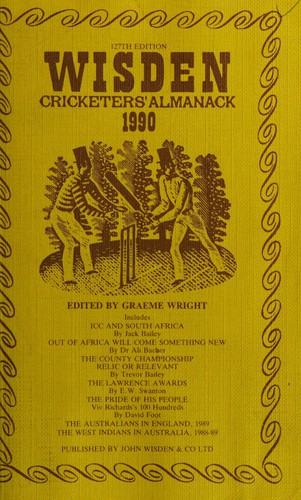 Wisden cricketers' almanack