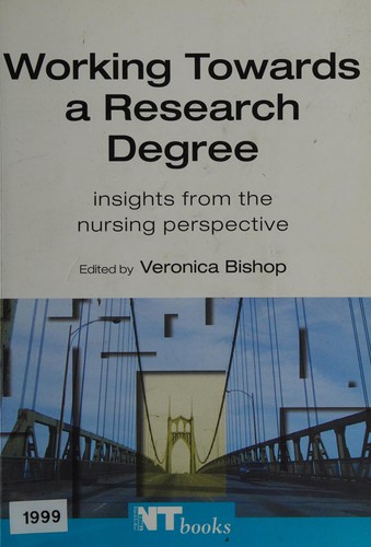 Working Towards a Research Degree