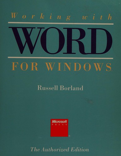 Working with Word for Windows