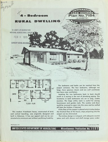 4-bedroom rural dwelling