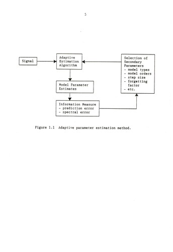 Adaptive estimation of time-varying signal parameters with applications to speech