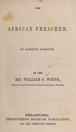 The African Preacher