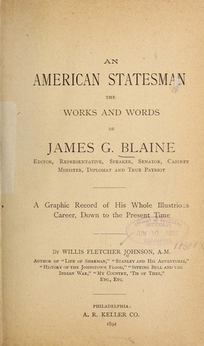 An American statesman