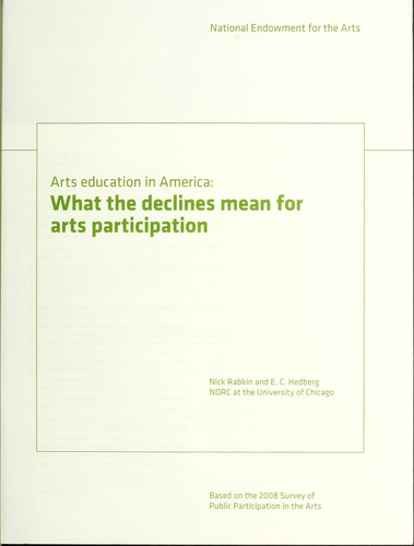 Arts education in America