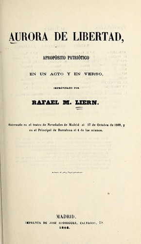 Aurora de libertad