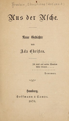 Aus der asche