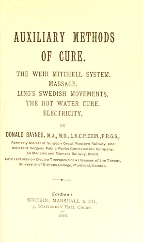 Auxiliary methods of cure