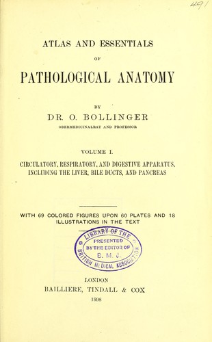 Atlas and essentials of pathological anatomy
