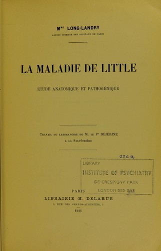 La maladie de Little