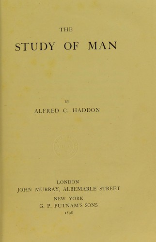 The study of man