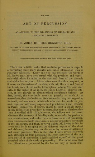 On the art of percussion