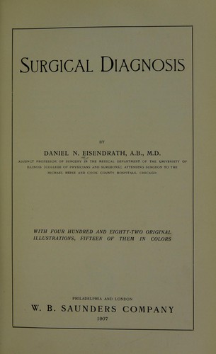 Surgical diagnosis