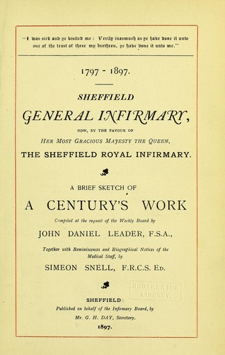 Sheffield General Infirmary