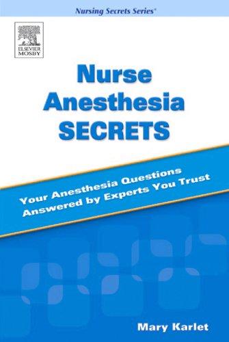 Nurse Anesthesia Secrets