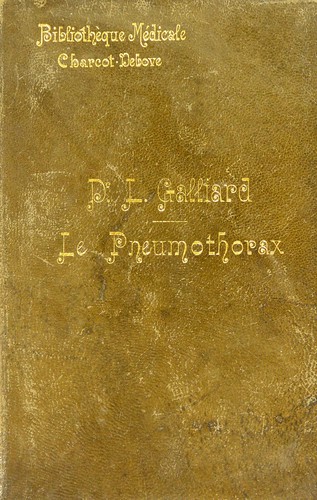 Le pneumothorax