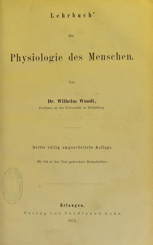 Lehrbuch der Physiologie des Menschen