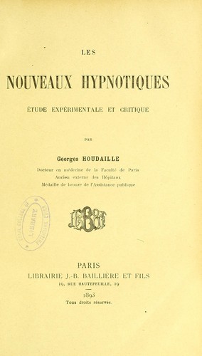 Les nouveaux hypnotiques
