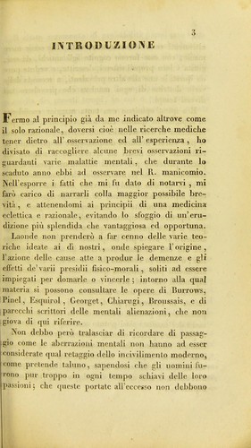 Prospetto statistico del Regio Manicomio di Torino nell' anno 1829