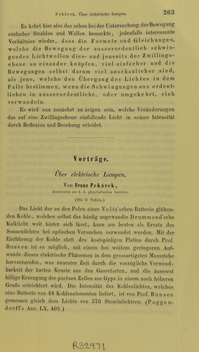 Uber elektrische Lampen