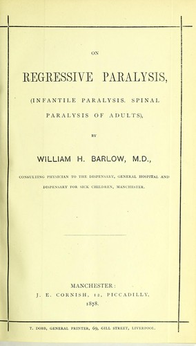 On regressive paralysis