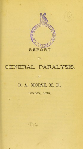 General paralysis