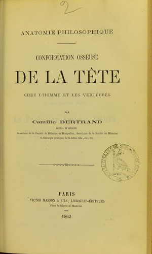 Anatomie philosophique