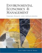 Environmental economics & management
