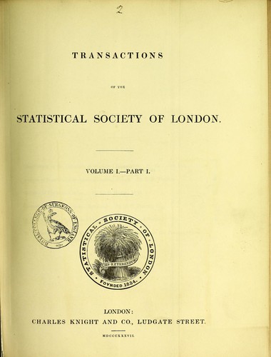 Transactions of the Statistical Society of London