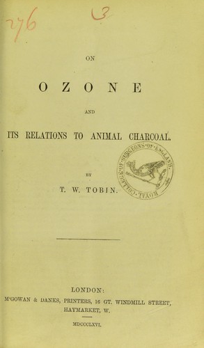 On ozone and its relations to animal charcoal