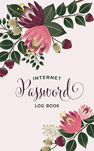 Internet Password Log Book