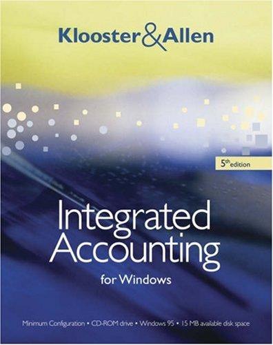 Integrated accounting for Windows