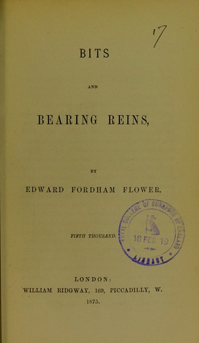 Bits and bearing reins