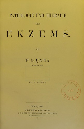 Pathologie und Therapie des Ekzems