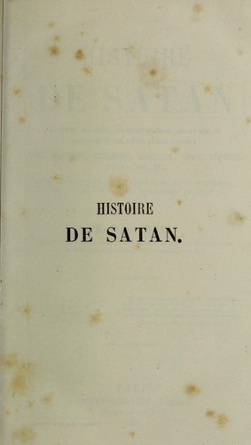 Histoire de Satan