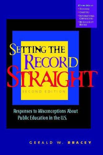 Setting the record straight