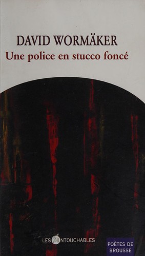 Une police en stucco foncé